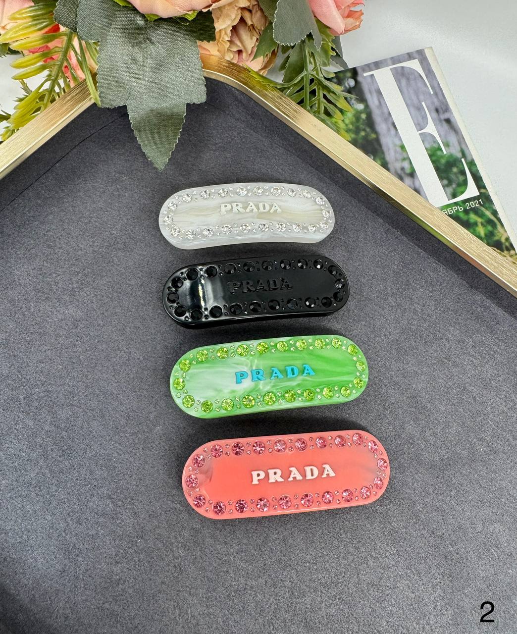 Фото Заколка Prada S7727