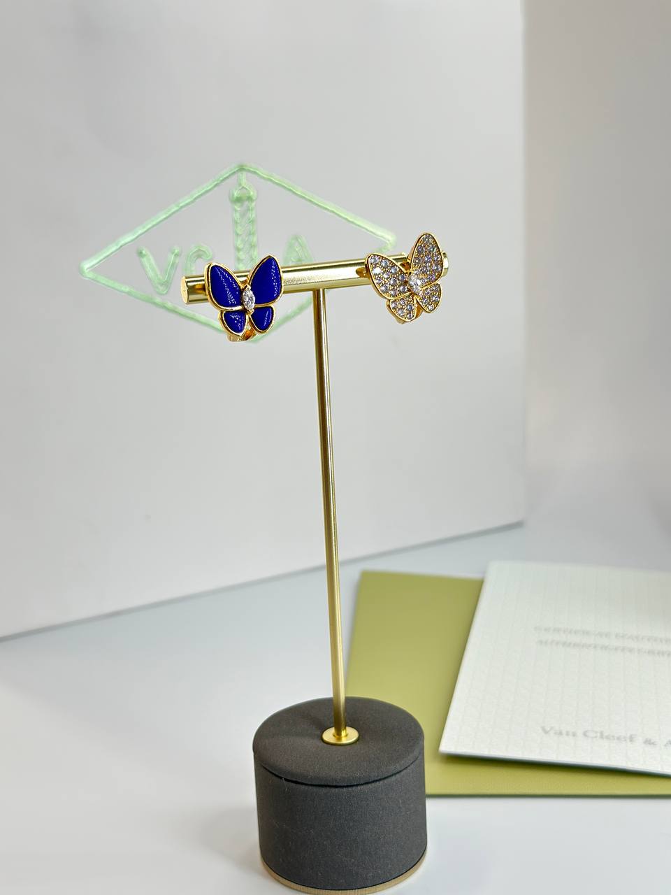 Фото Серьги Van Cleef & Arpels Two Butterfly S7864