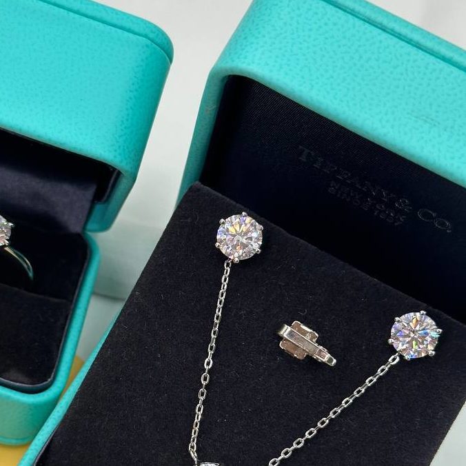 Фото Серьги Tiffany & Co Setting S8080