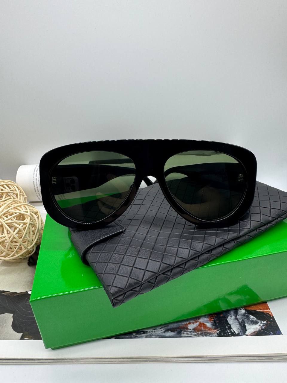 Фото Очки Bottega Veneta Knot Cat Eye S8182