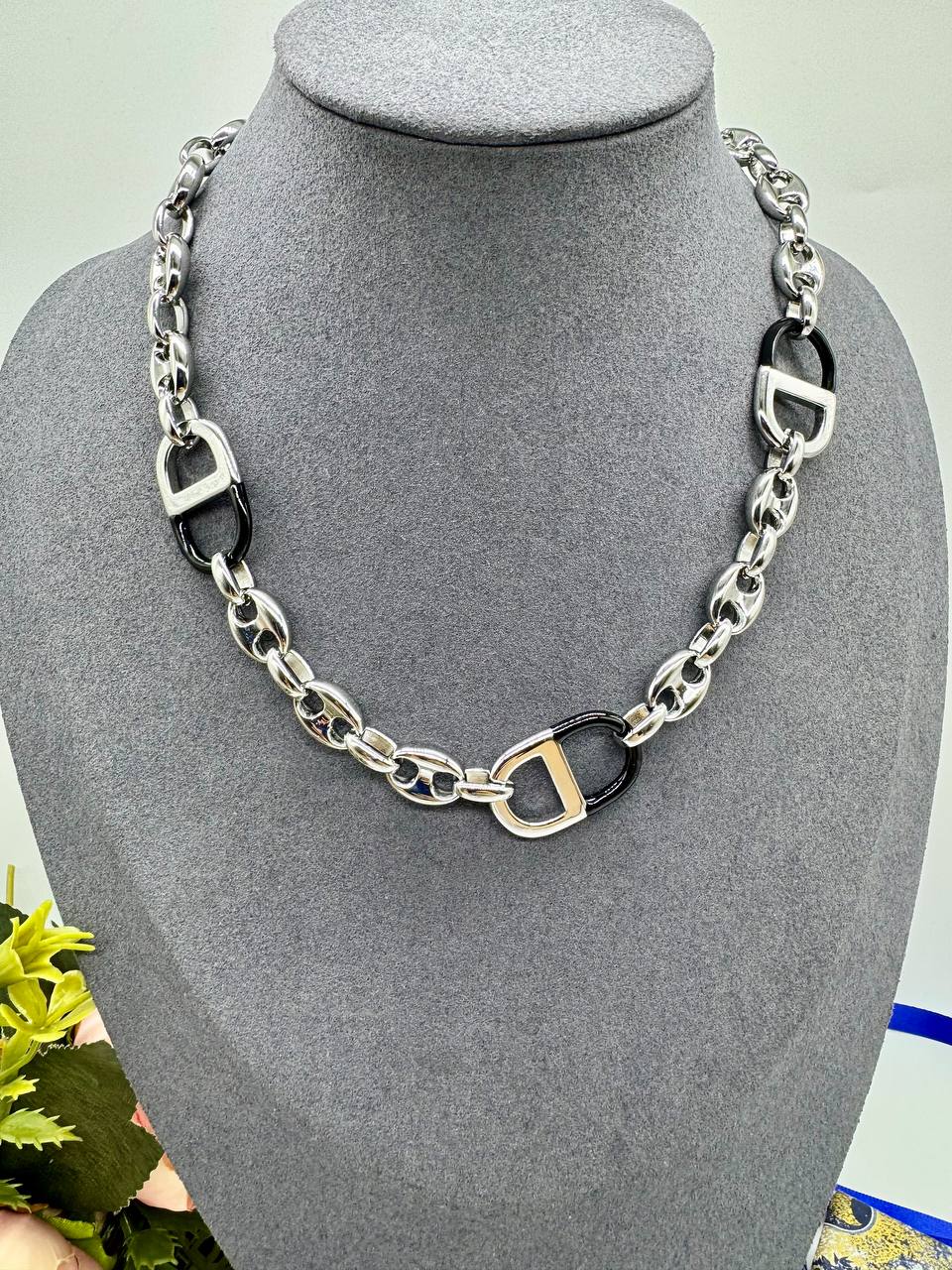 Фото Колье Dior 8 Chain Link S8291