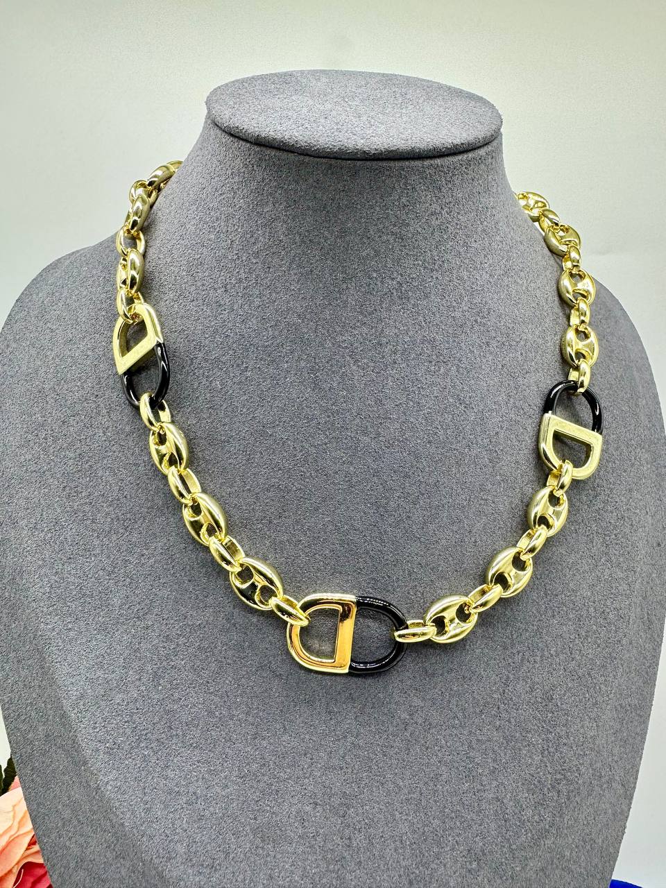 Фото Колье Dior 8 Chain Link S8293