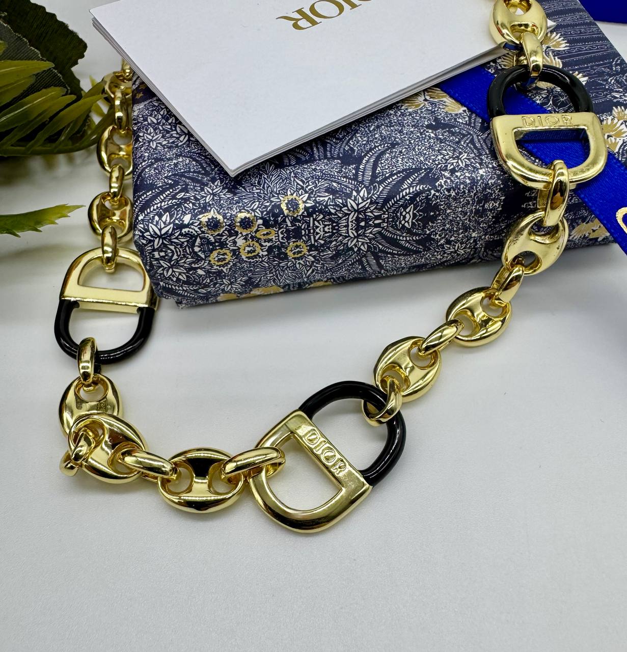 Фото Колье Dior 8 Chain Link S8293