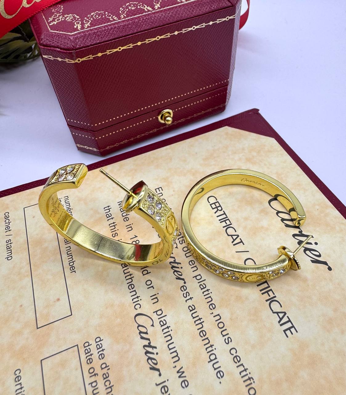 Фото Серьги Cartier Love S8341