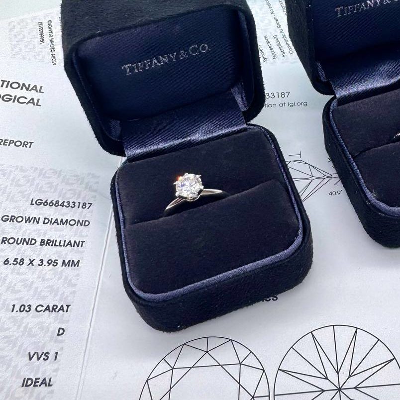 Фото Кольцо Tiffany & Co Setting S8411