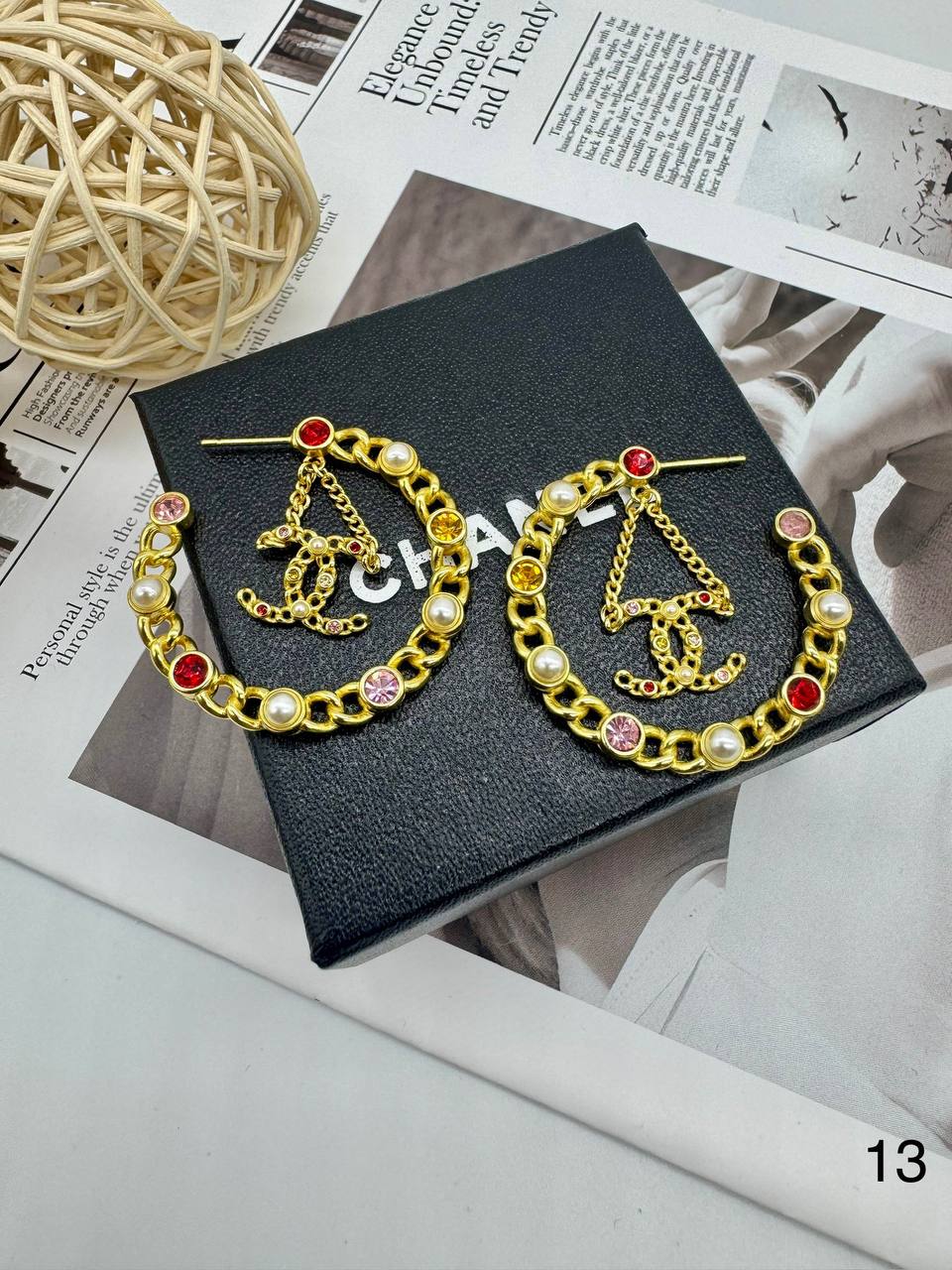 Фото Серьги Chanel S8608