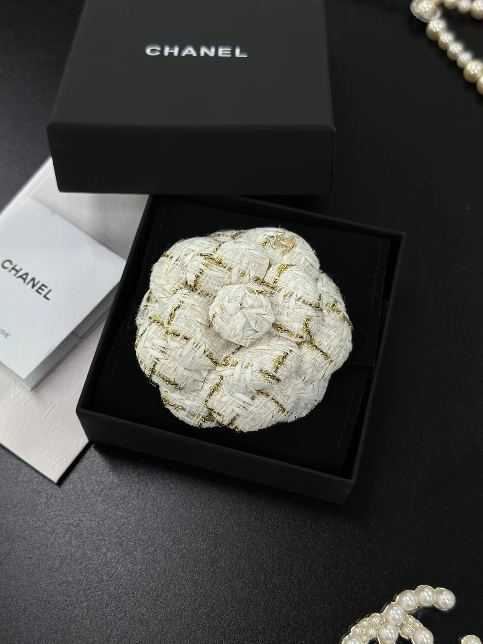 Фото Брошь Chanel Camelia S8695