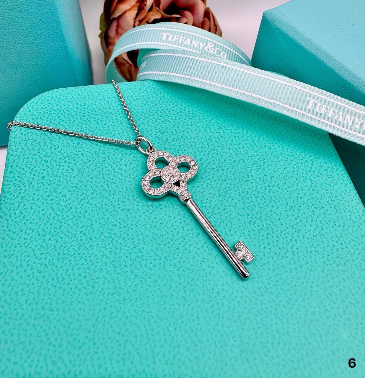Фото Подвеска на цепочке Tiffany & Co Keys S8738