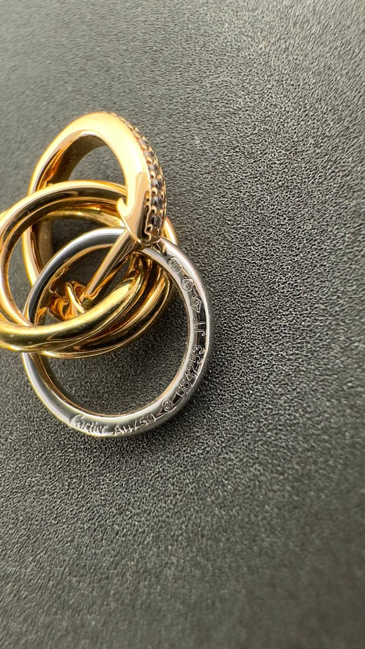Фото Серьги Cartier Trinity S8846