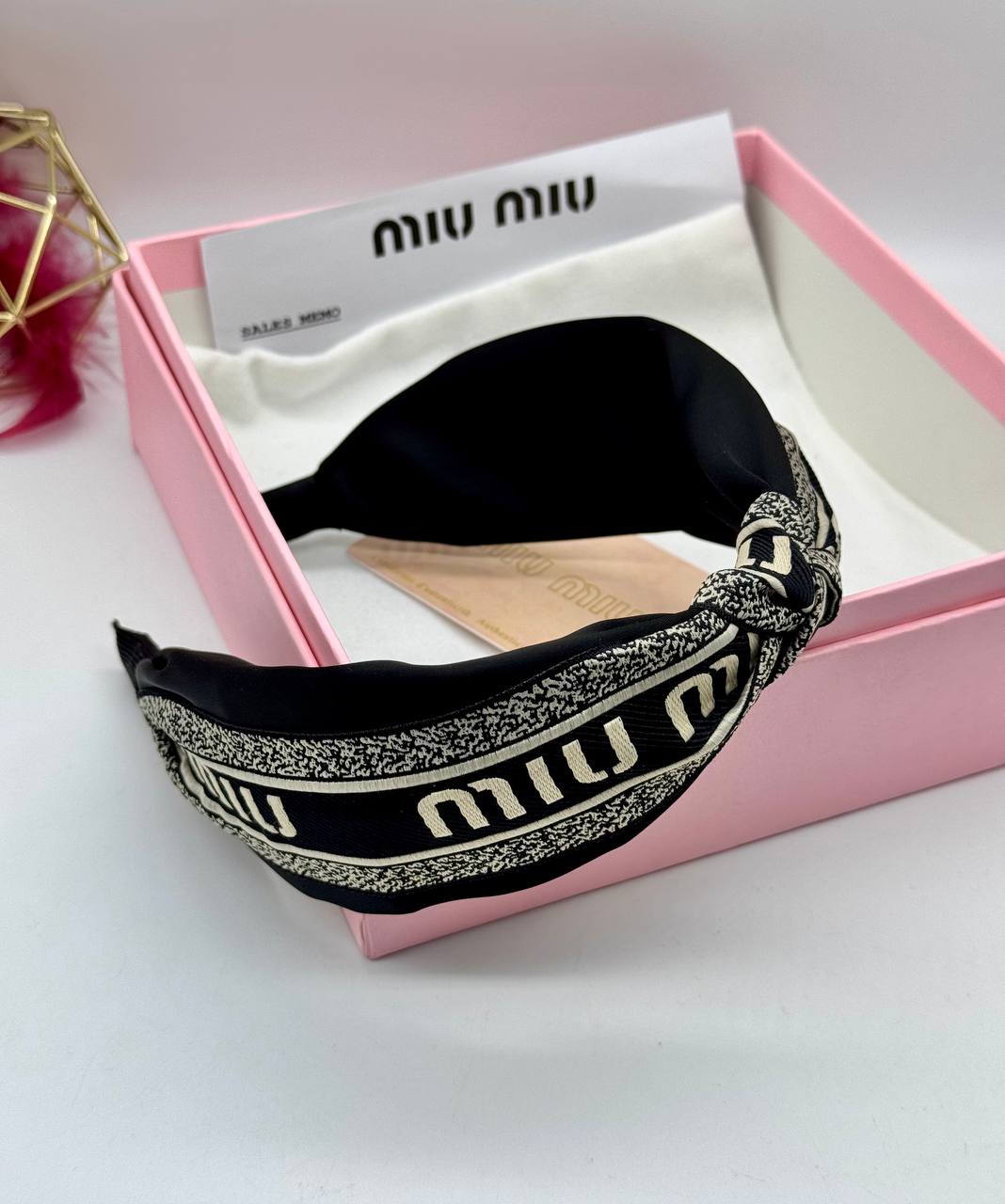 Фото Ободок Miu Miu S9026