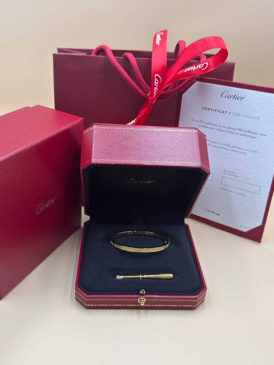 Фото Браслет Cartier Love Small S9455
