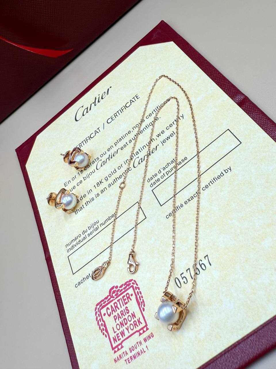 Фото Колье C de Cartier S9482