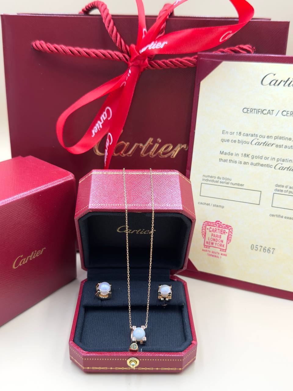 Фото Колье C de Cartier S9482