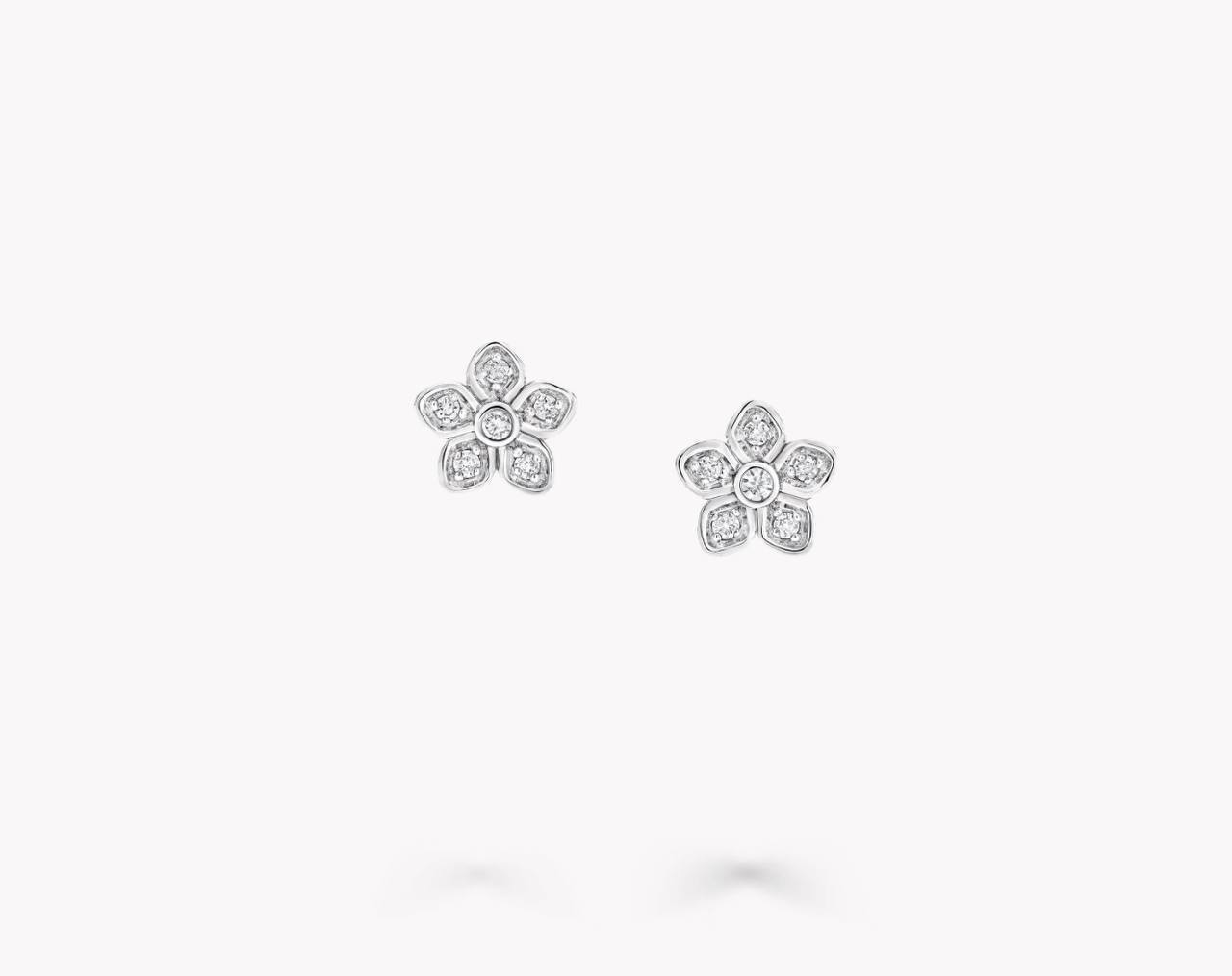 Фото Серьги Graff Wild Flower Petite Pave S9571
