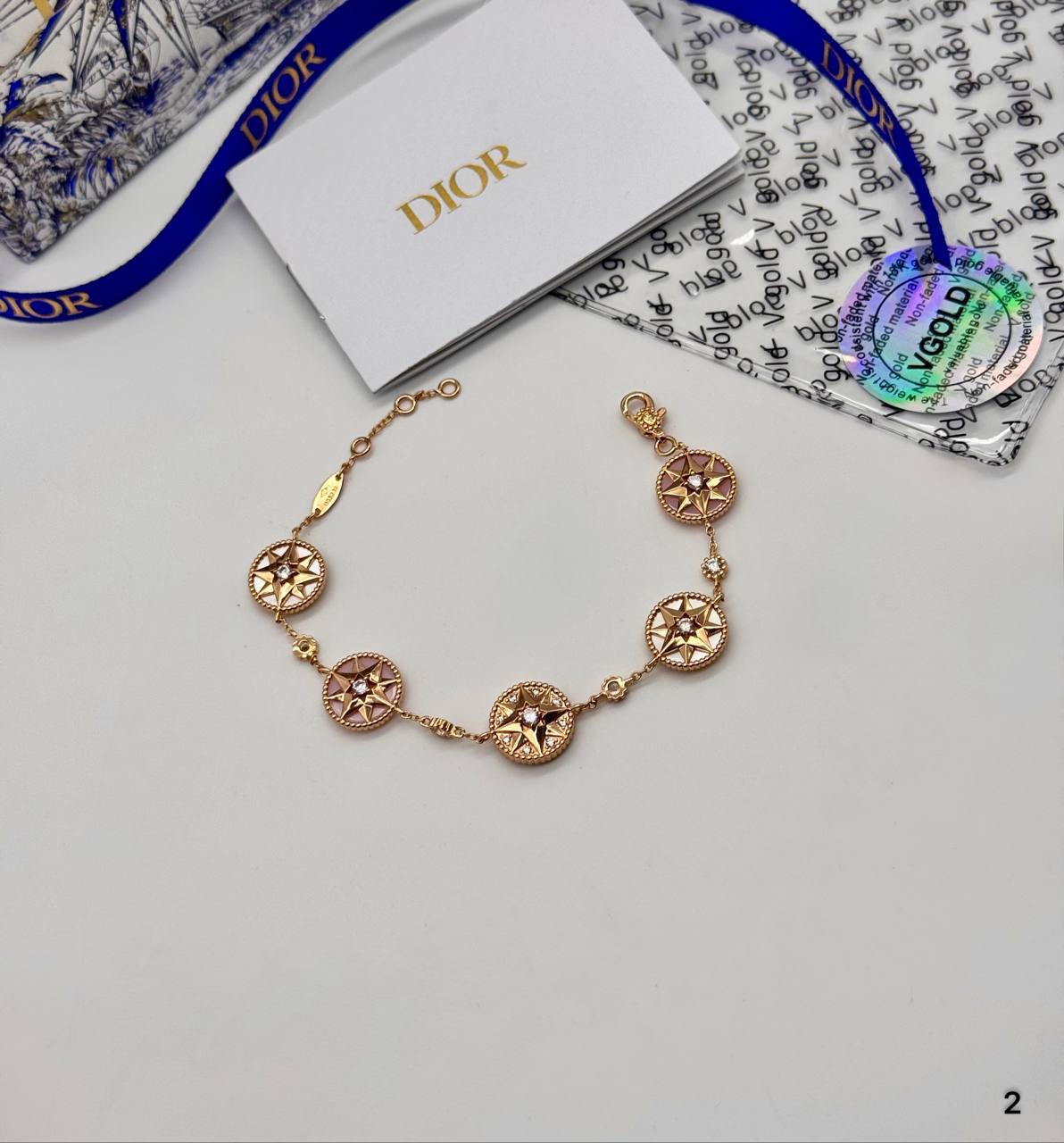 Фото Браслет Dior Roses des Vents S9647
