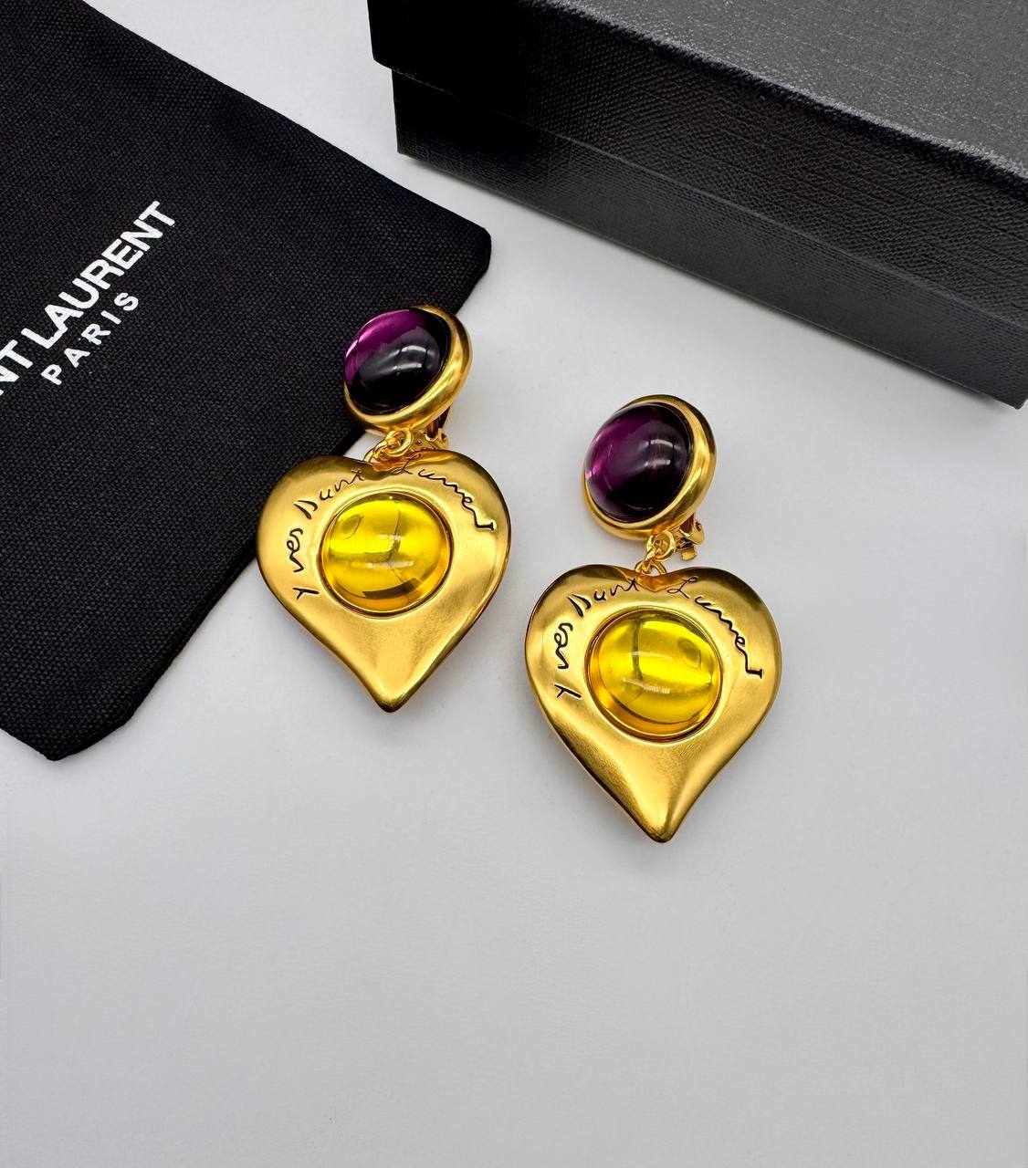 Фото Серьги-клипсы Yves Saint Laurent S9697