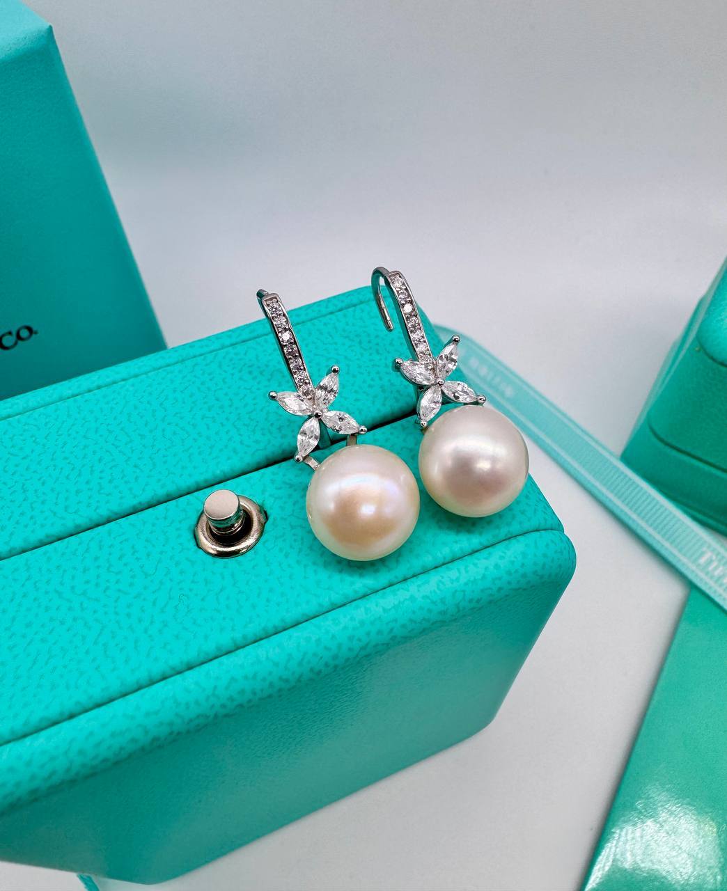 Фото Серьги Tiffany & Co Victoria S9713