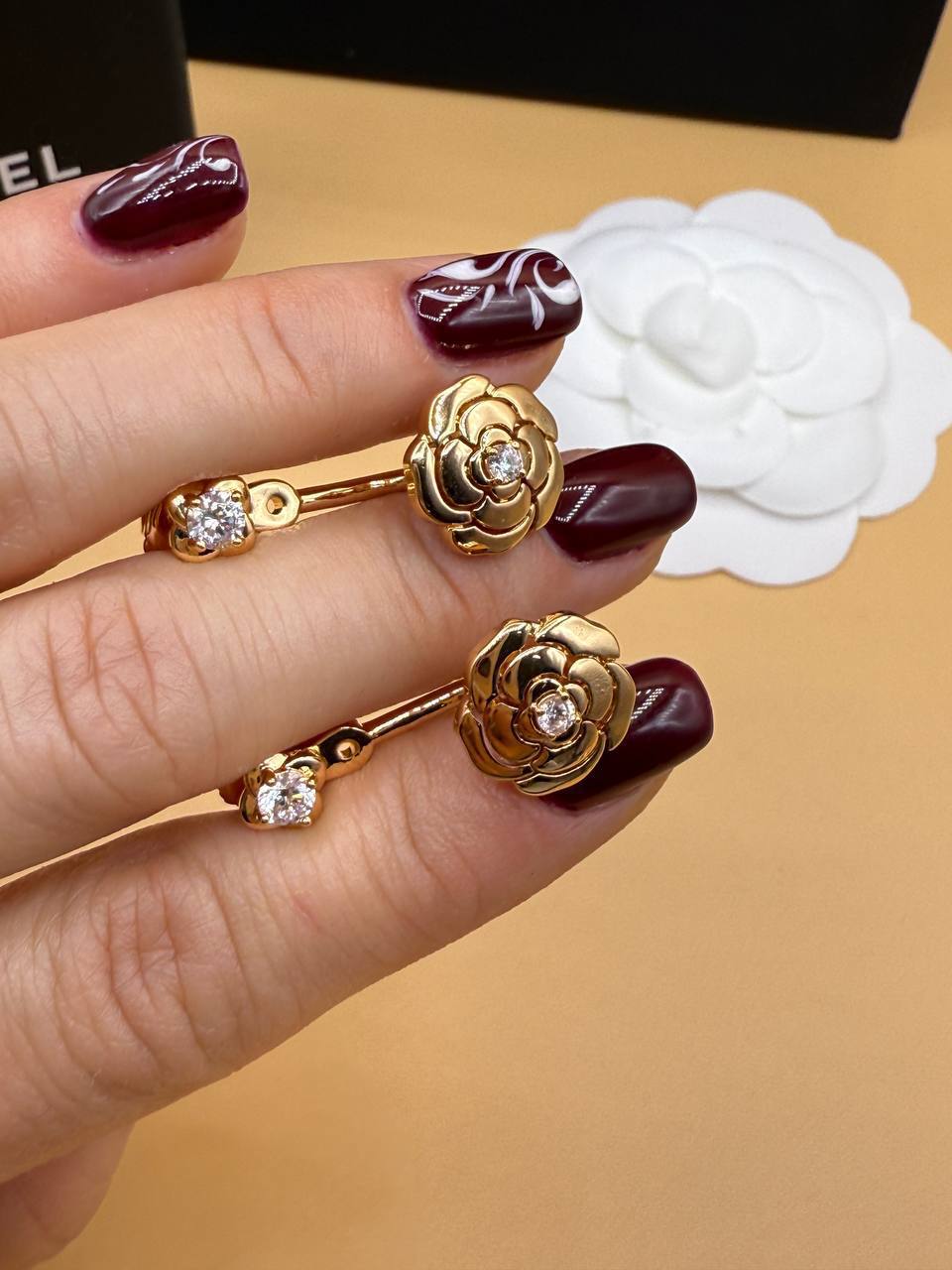 Фото Серьги Chanel Bouton De Camélia S9776
