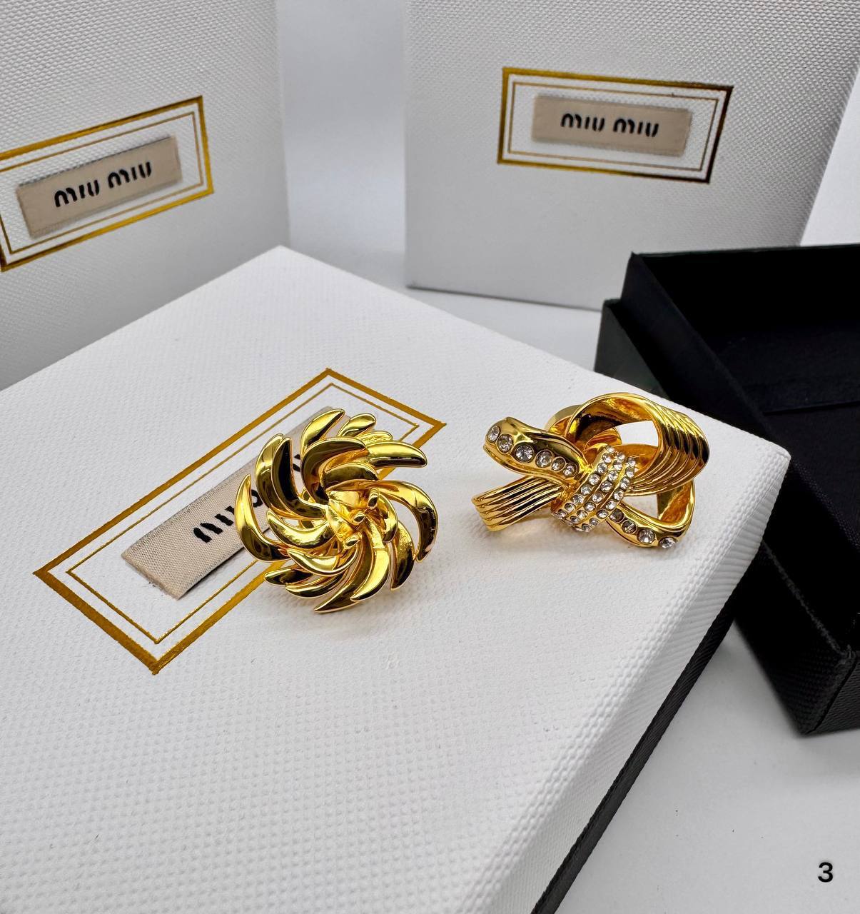 Фото Серьги-клипсы Miu Miu S9993