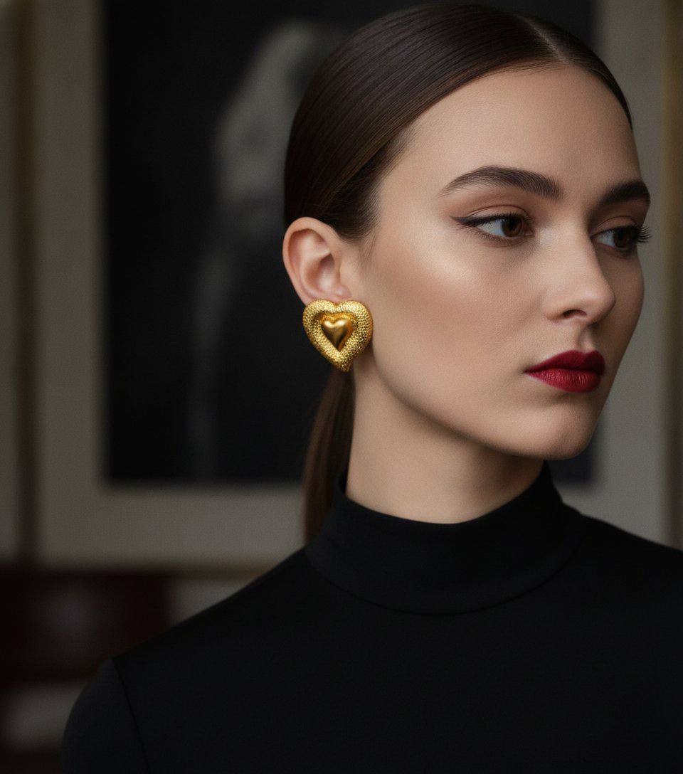 Фото Серьги-клипсы Yves Saint Laurent S11346