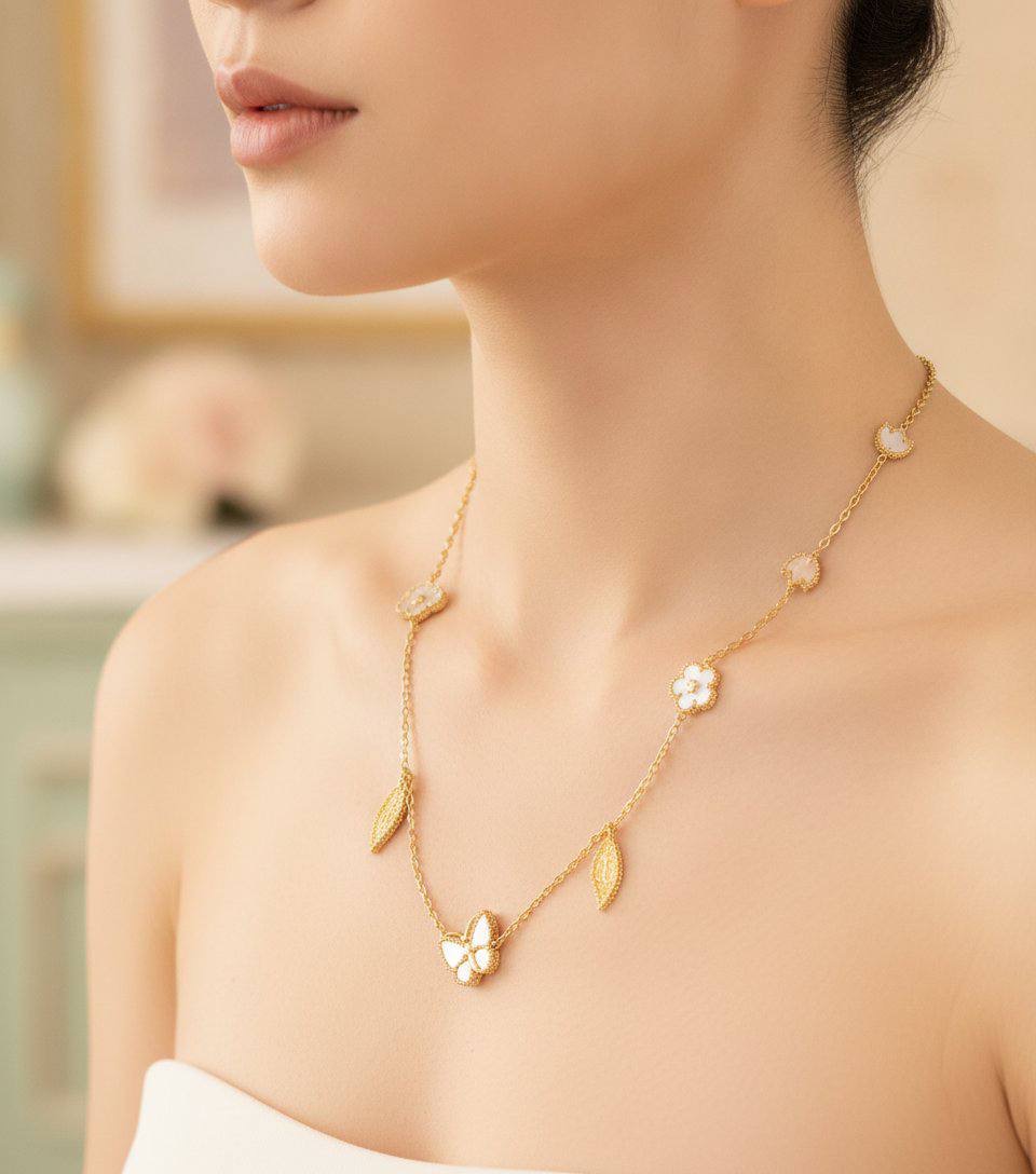 Фото Колье Van Cleef & Arpels Lucky Alhambra S11350