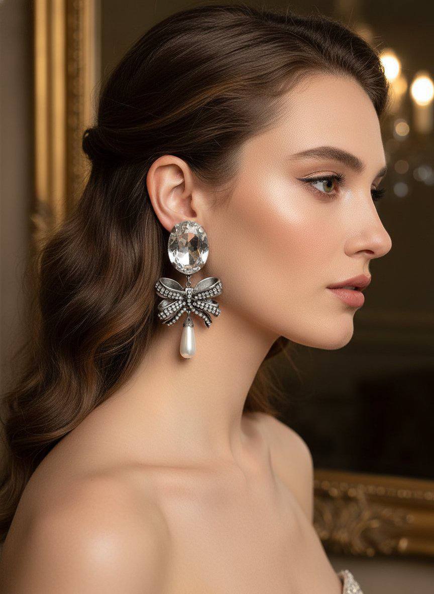 Фото Серьги-клипсы Alessandra Rich S16483