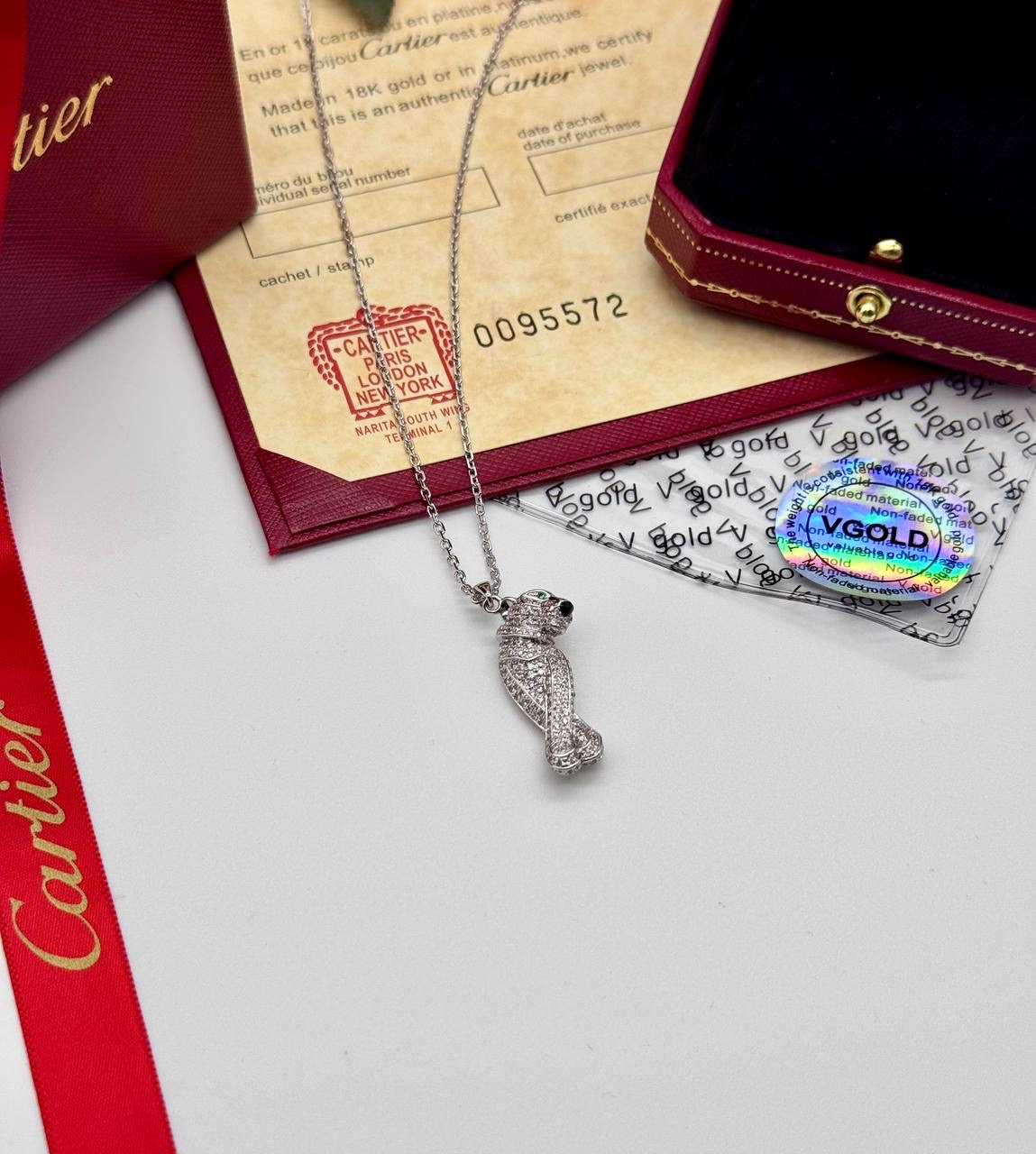 Фото Колье Cartier Panthère S16488