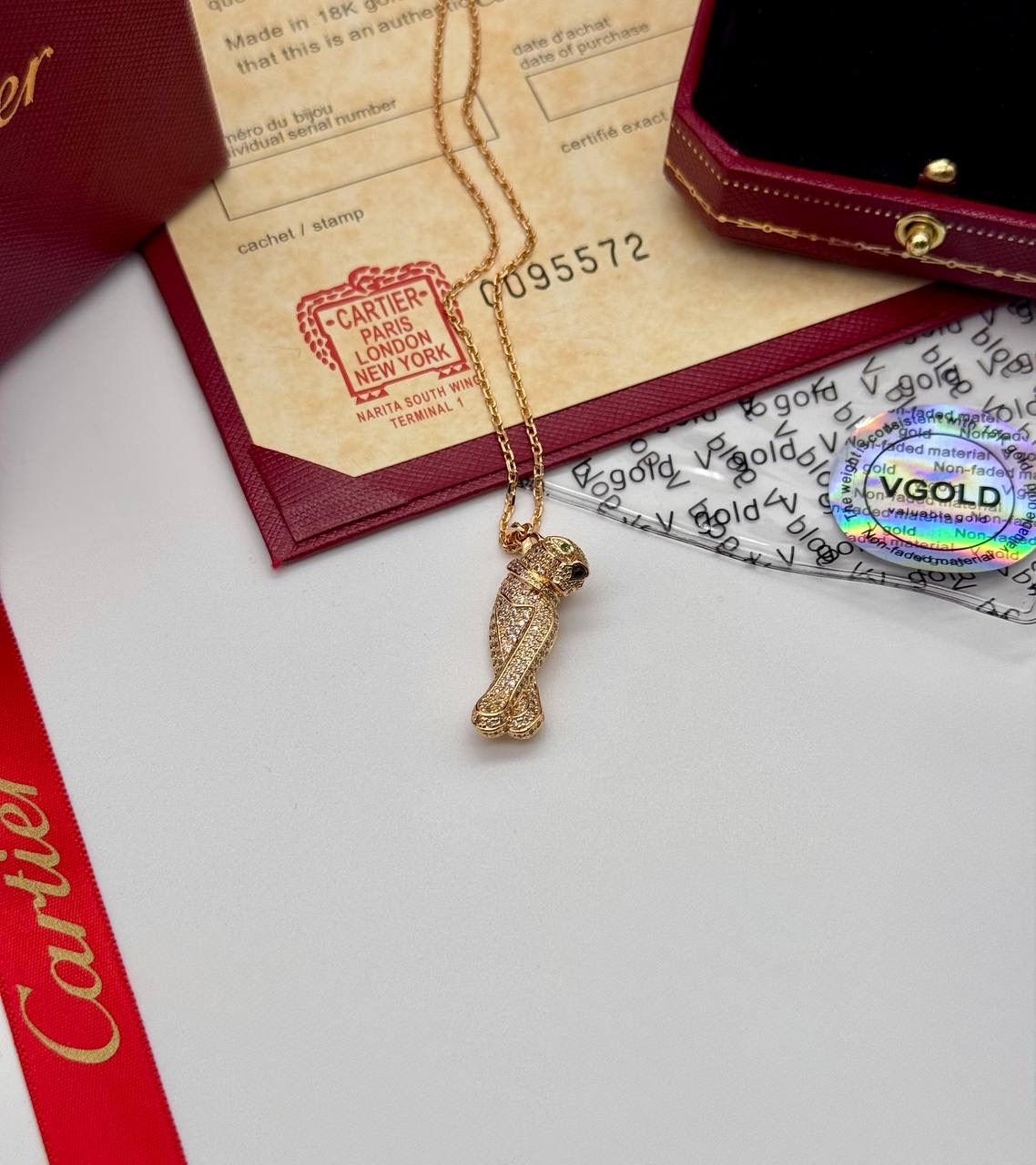 Фото Колье Cartier Panthère S16489