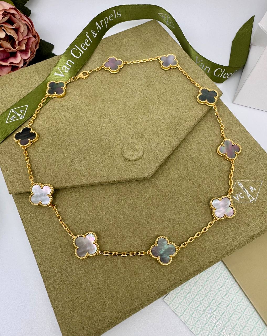 Фото Колье Van Cleef & Arpels Vintage Alhambra S16524