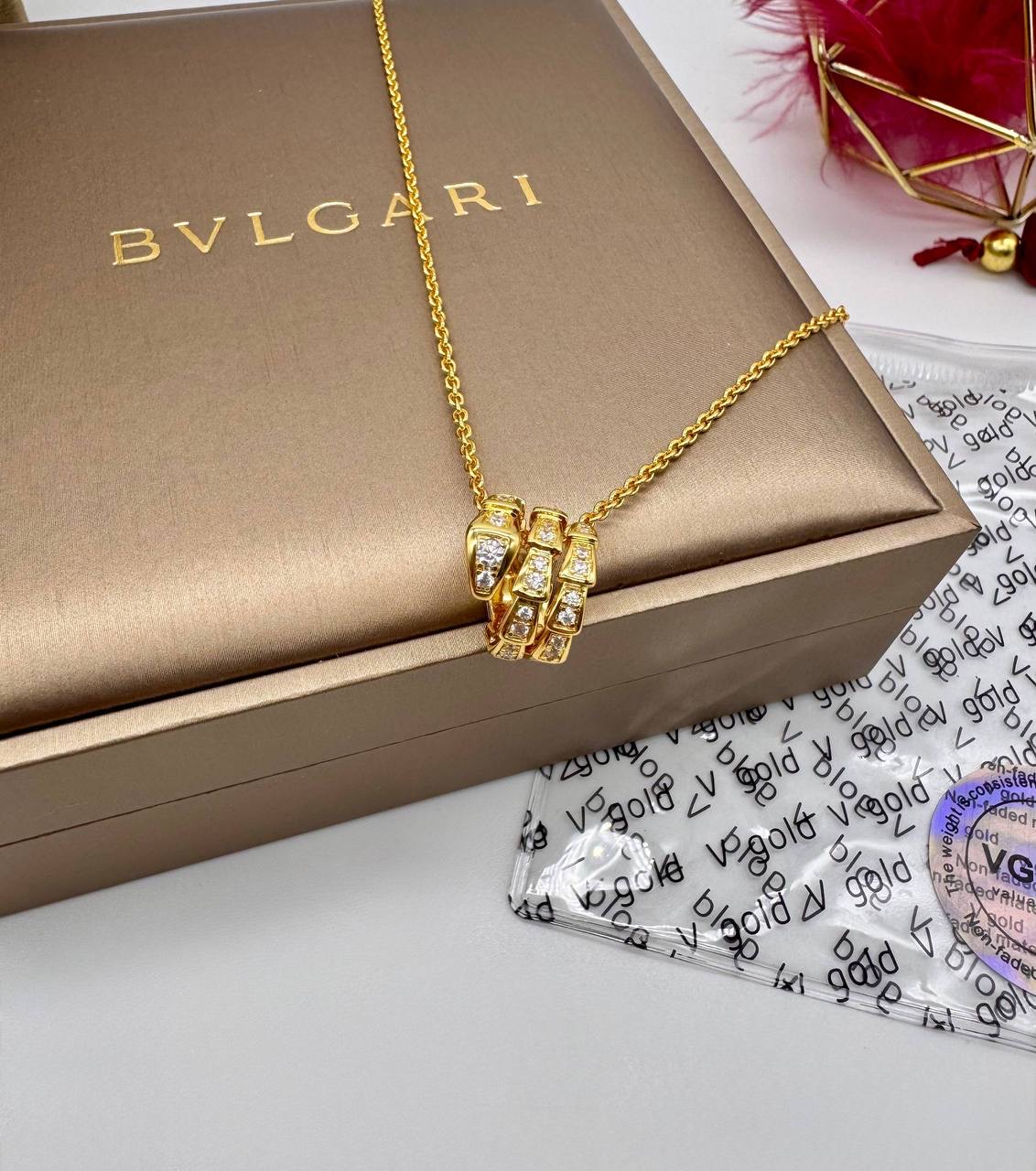 Фото Колье Bvlgari Serpenti Viper S11587