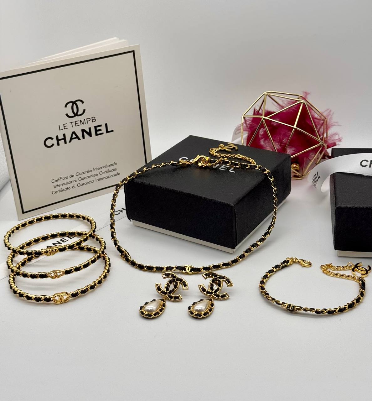 Фото Комплект браслетов Chanel S16336