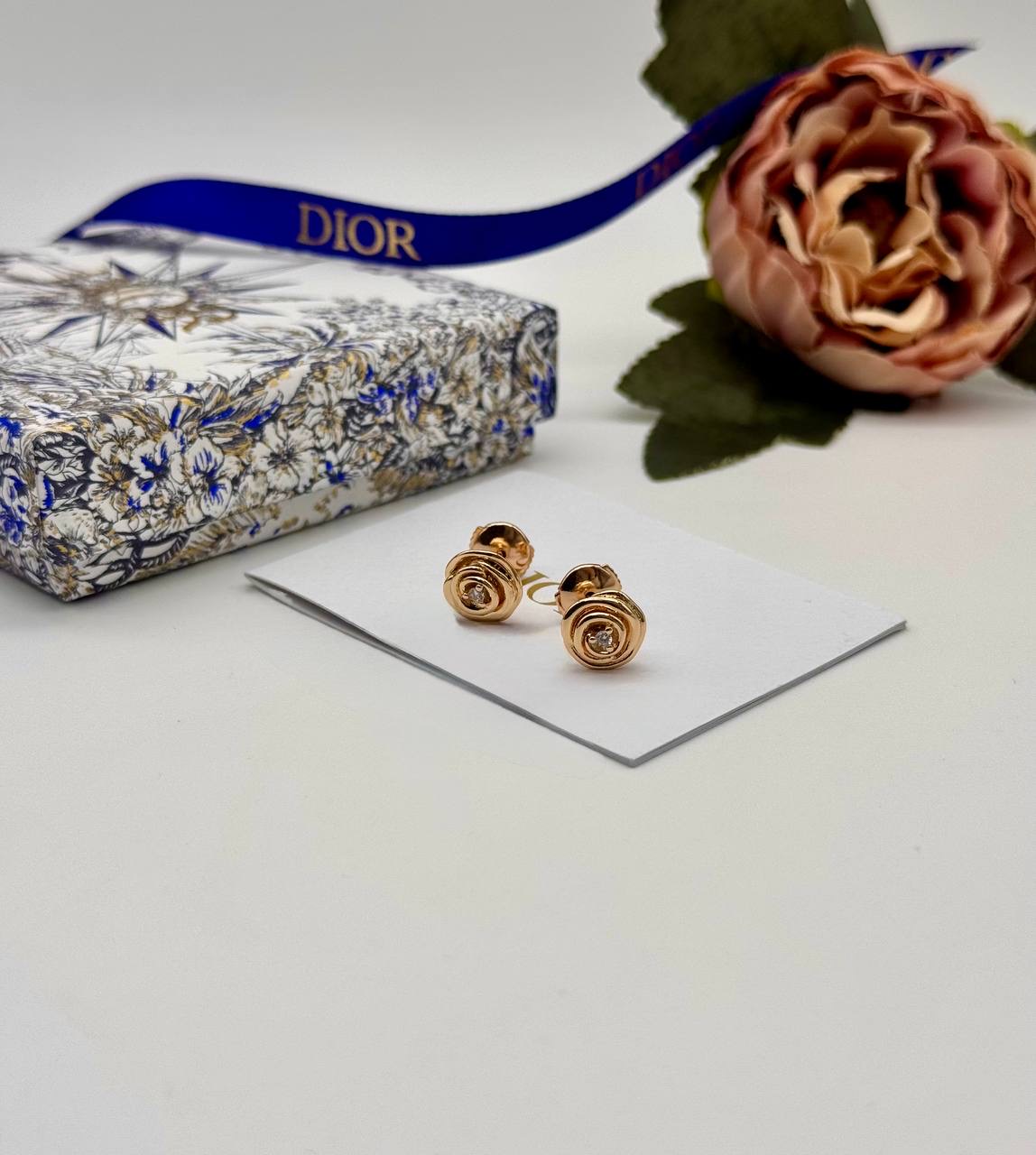 Фото Серьги Dior Rose Bagatelle S16460
