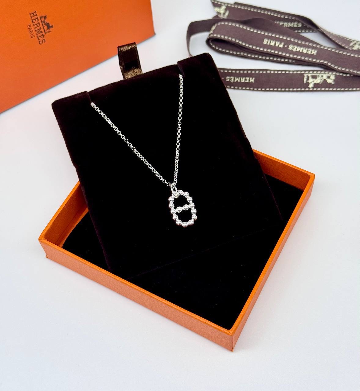 Фото Колье Hermes Chaine d’ancre Contour S16532