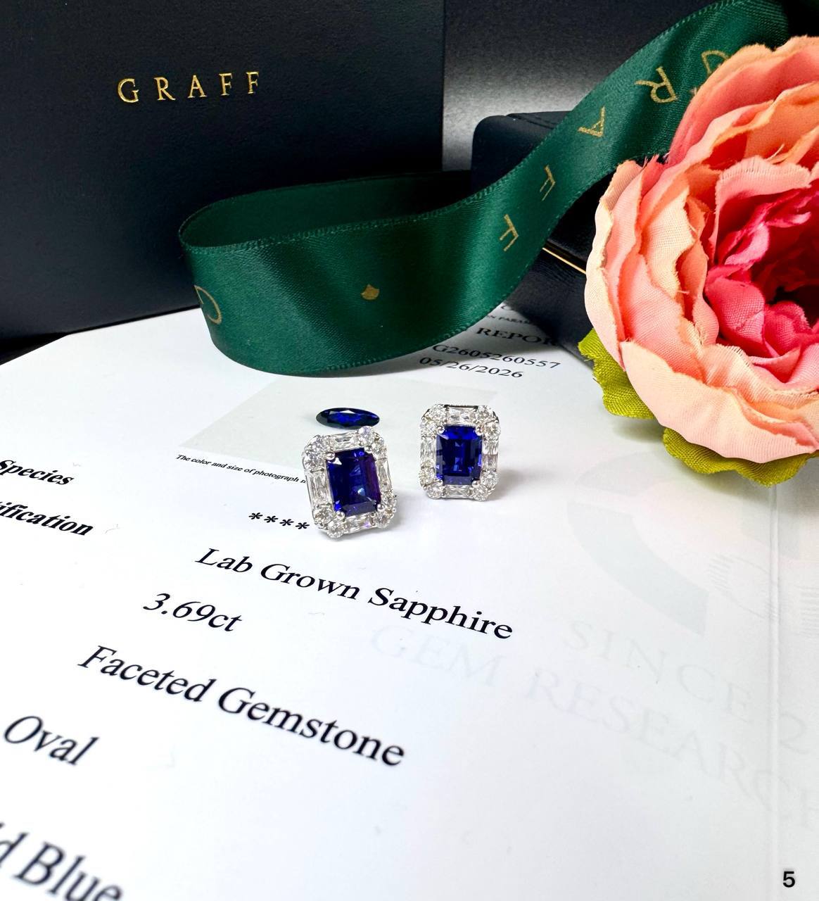 Фото Серьги Graff B5852