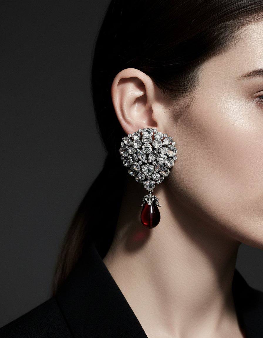 Фото Серьги-клипсы Yves Saint Laurent S16755
