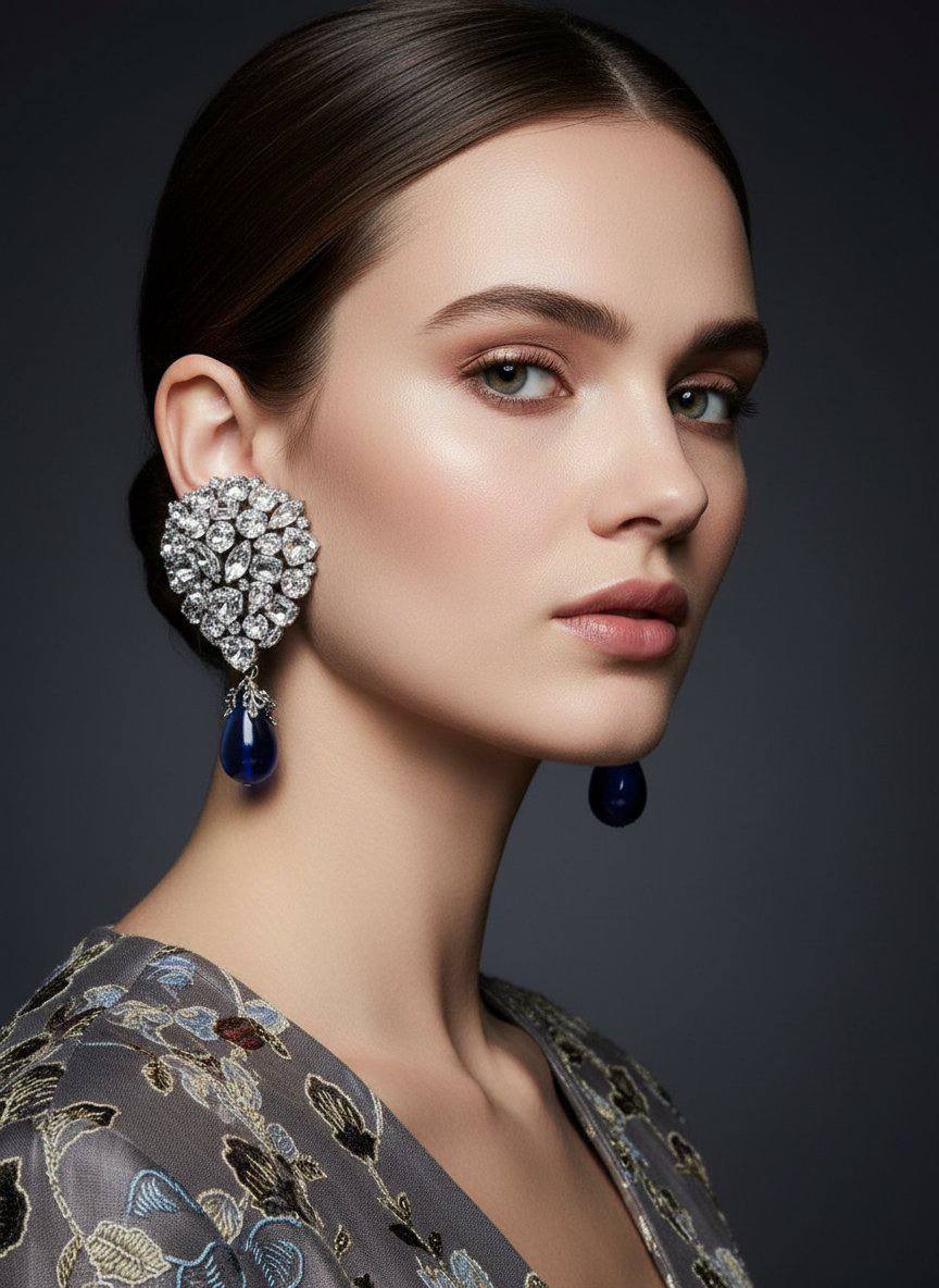 Фото Серьги-клипсы Yves Saint Laurent S16756