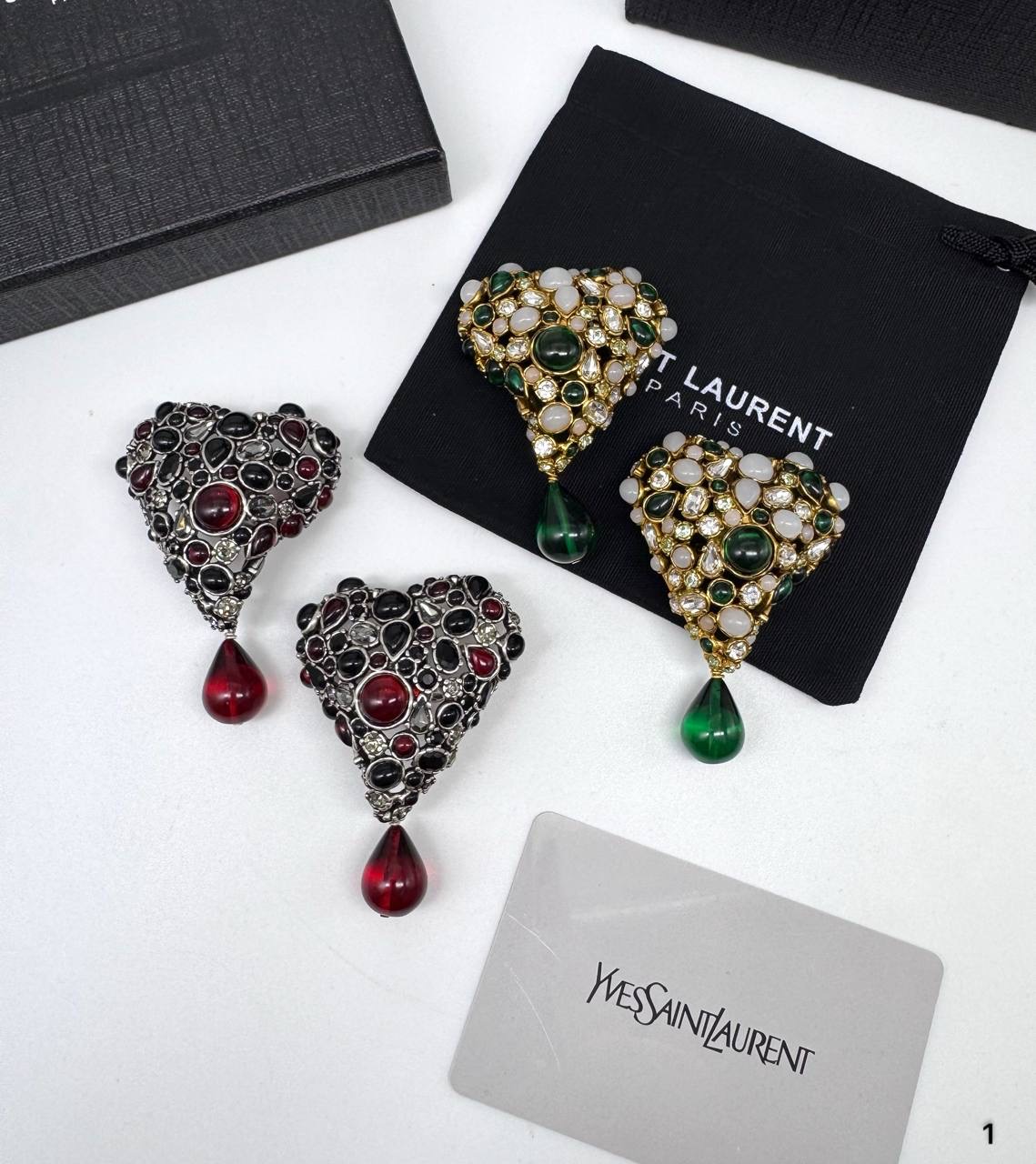 Фото Серьги-клипсы Yves Saint Laurent S16750