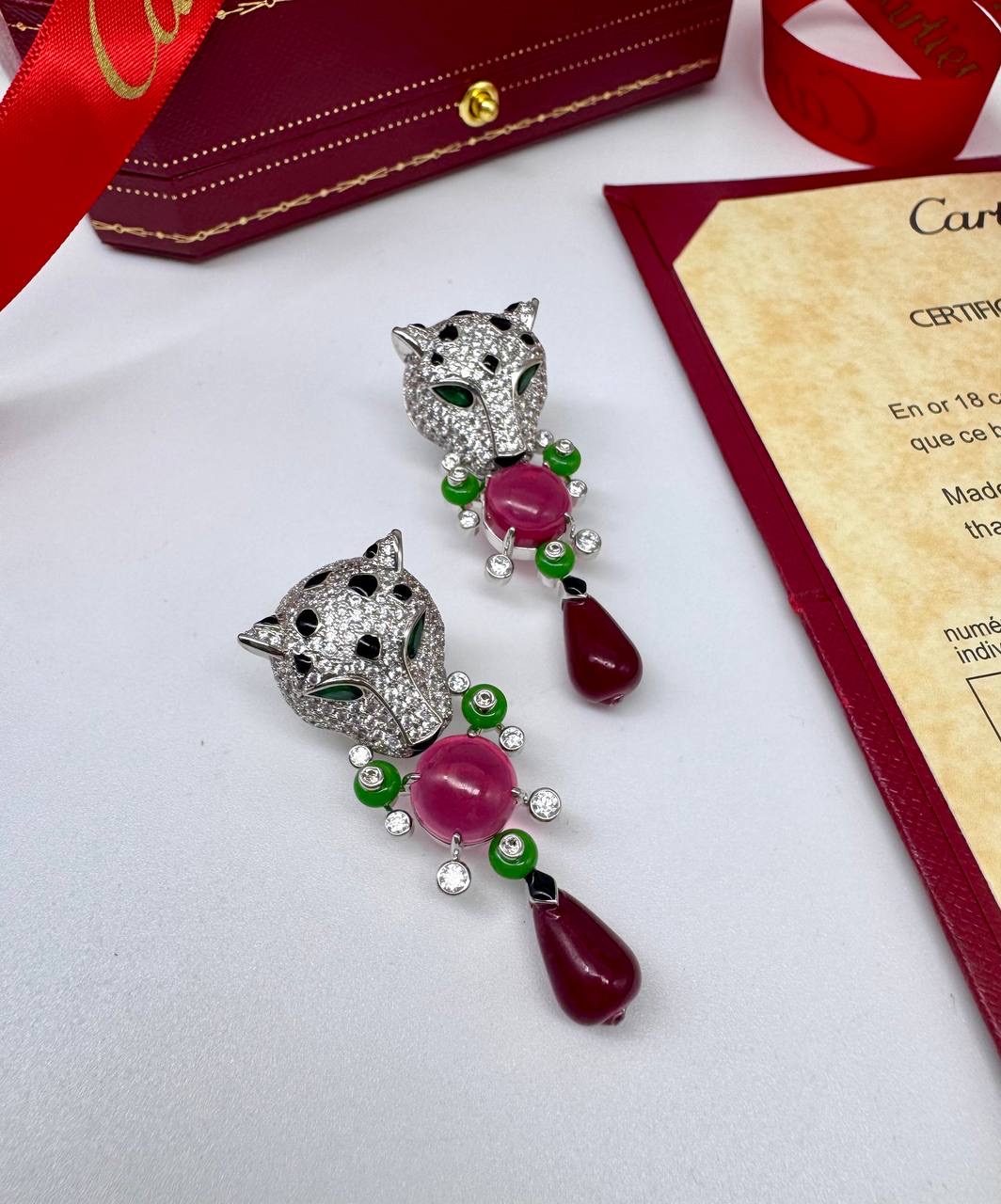 Фото Серьги Cartier Panthère S16801