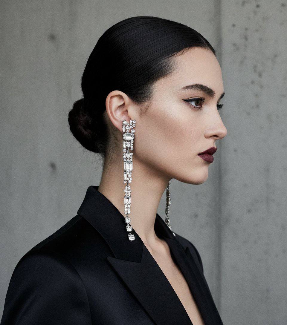 Серьги-клипсы Yves Saint Laurent S16836