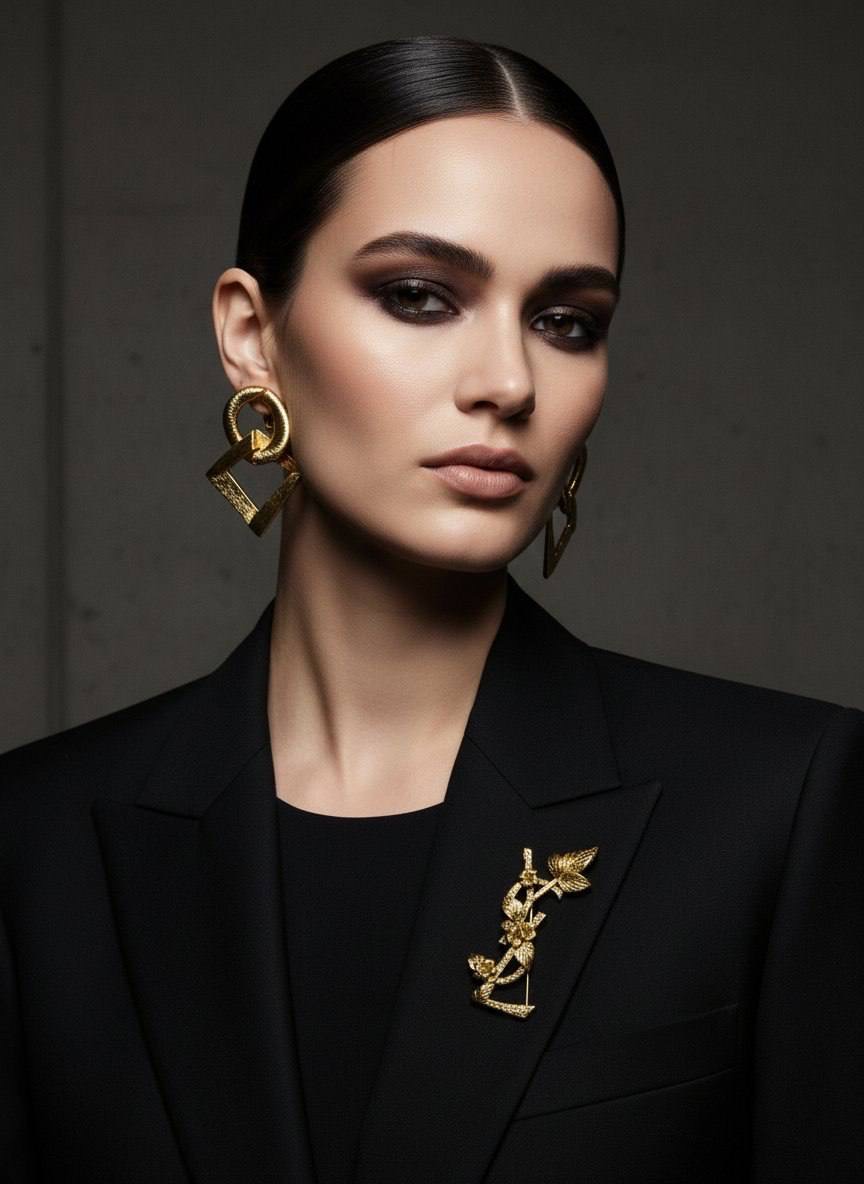 Фото Брошь Yves Saint Laurent S16860