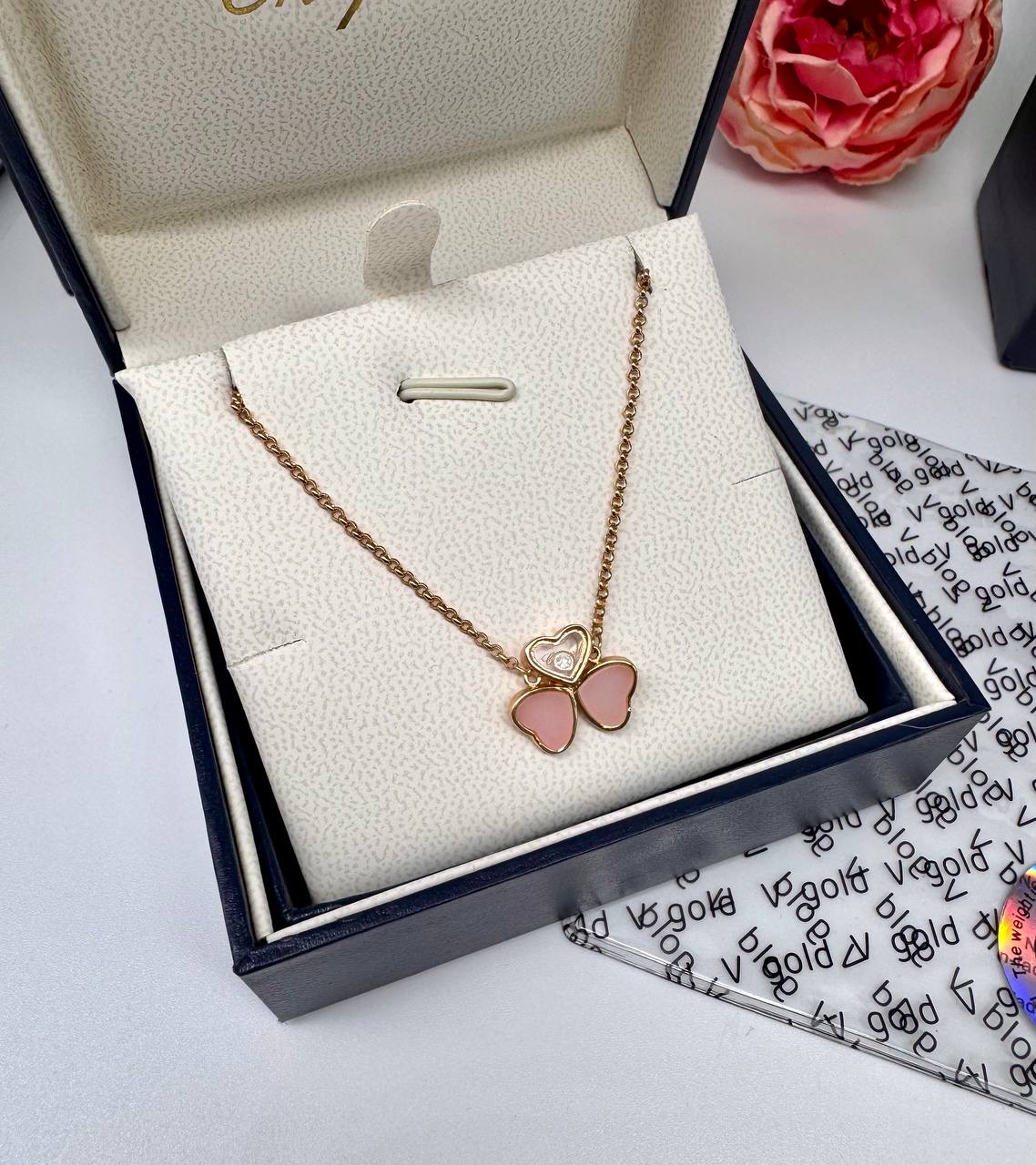 Фото Колье Chopard Happy Hearts Wings S16915