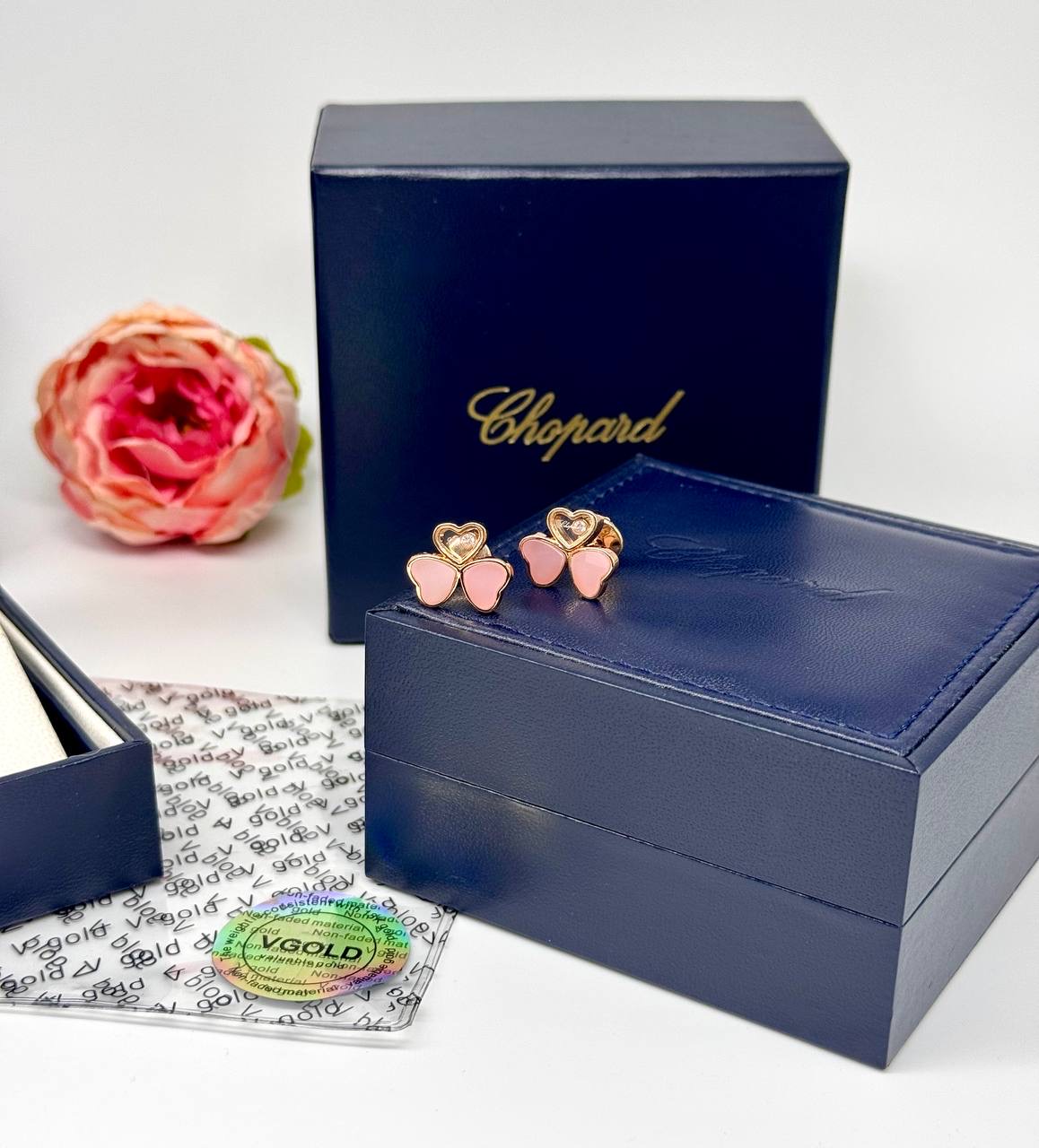 Фото Серьги Chopard Happy Hearts Wings S16916