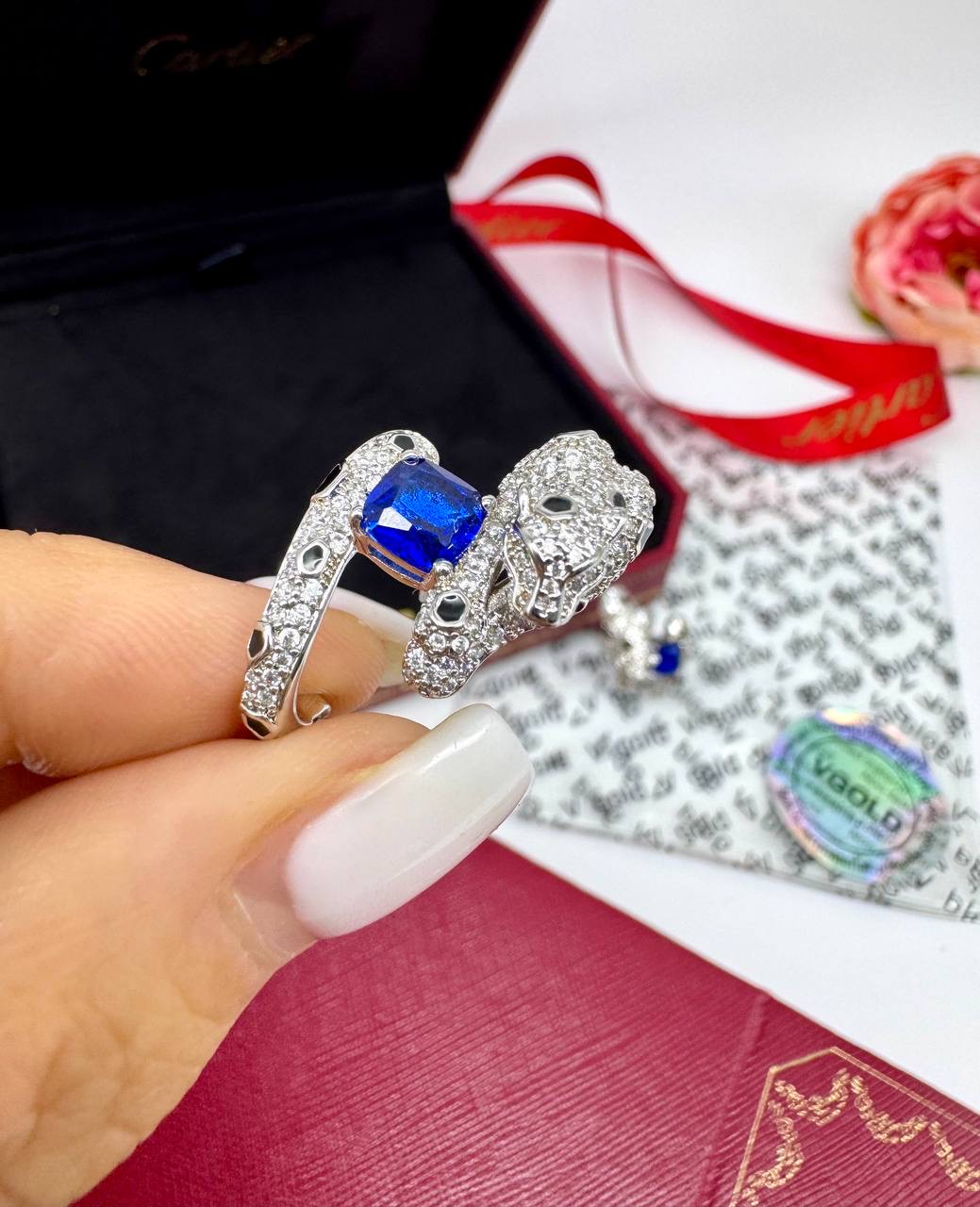 Фото Кольцо Cartier Panthère S17002