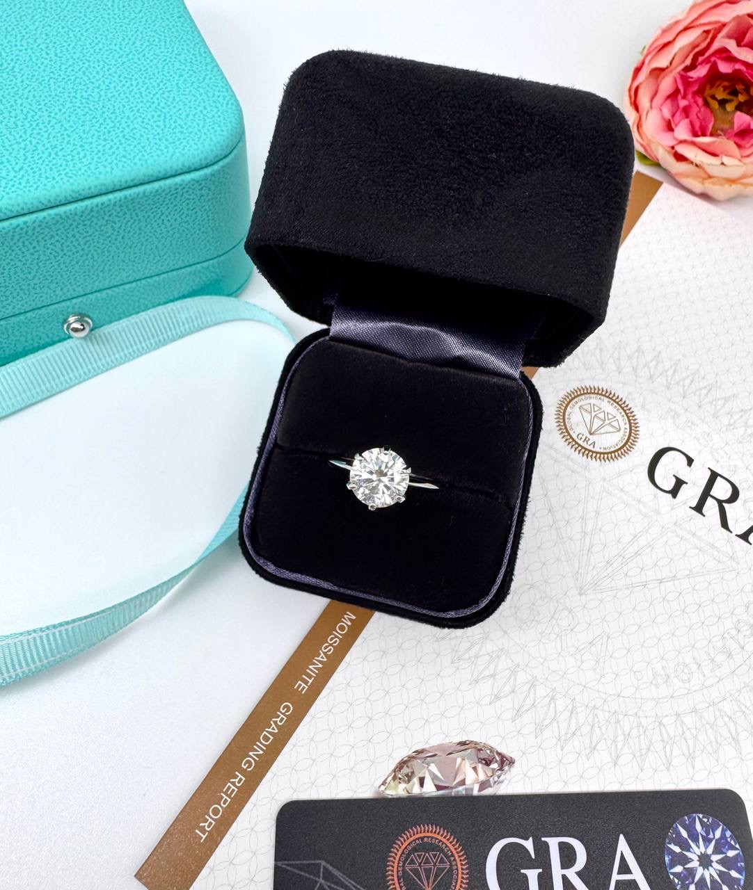 Фото Кольцо Tiffany & Co Setting S17008